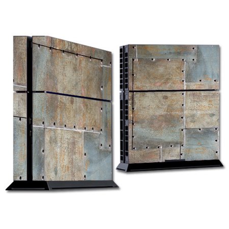 Skin Decal For Ps4 Playstation 4 Console / Metal Panel Aircraft Rivets