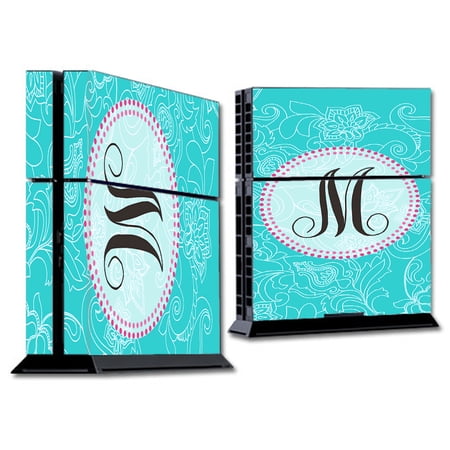 Skin Decal For Ps4 Playstation 4 Console / Monogram Letter M
