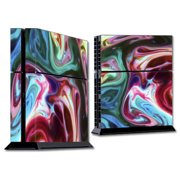 Skin Decal For Ps4 Playstation 4 Console / Paint Mix Sirls Red Green