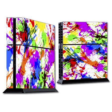 Skin Decal For Ps4 Playstation 4 Console / Paint Splatter