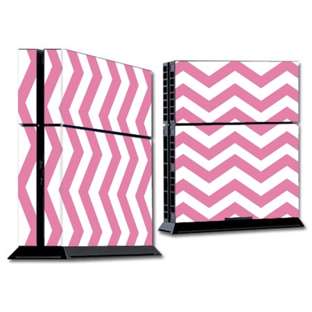 Skin Decal For Ps4 Playstation 4 Console / Pink Chevron