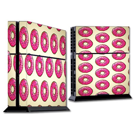 Skin Decal For Ps4 Playstation 4 Console / Pink Sprinkles Donuts