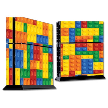 Skin Decal For Ps4 Playstation 4 Console / Playing Blocks Bricks Colorful Snap