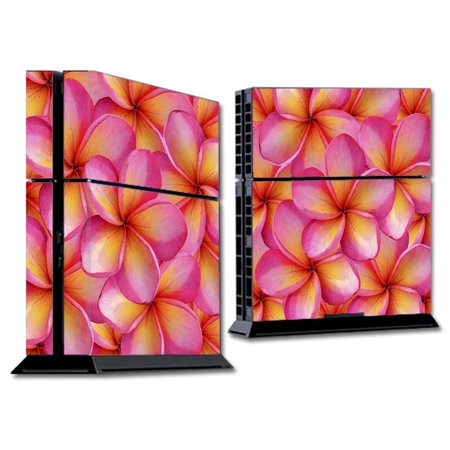 Skin Decal For Ps4 Playstation 4 Console / Plumerias Pink Flowers