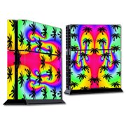 Skin Decal For Ps4 Playstation 4 Console / Rainbow Palm Tree