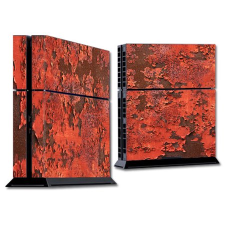 Skin Decal For Ps4 Playstation 4 Console / Red Rust