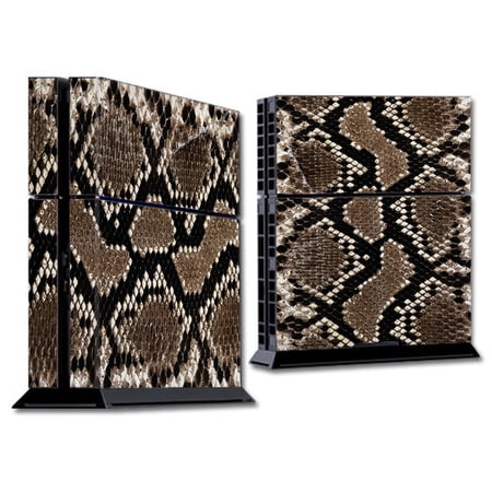 Skin Decal For Ps4 Playstation 4 Console / Snakeskin Rattle Python Skin