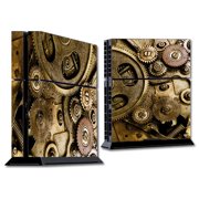 Skin Decal For Ps4 Playstation 4 Console / Steampunk Gears Steam Punk Old
