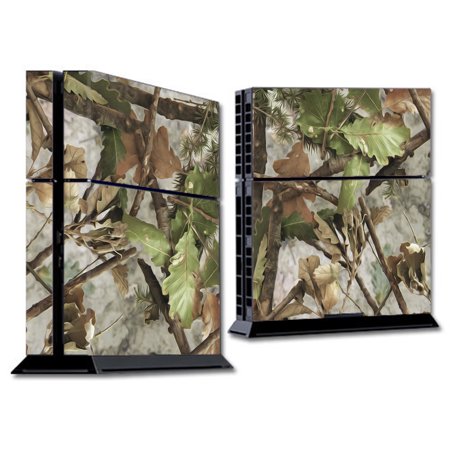 Skin Decal For Ps4 Playstation 4 Console / Tree Camo Real Oak