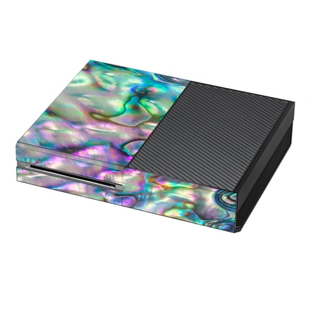 Skin Decal For Xbox One Console / Abalone Shell Pink Green Blue Opal