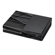 Skin Decal For Xbox One Console / Black Metal Web Panels