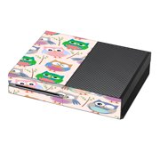 Skin Decal For Xbox One Console / Cute Owls Pattern Cartoon