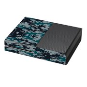 Skin Decal For Xbox One Console / Digi Camo Team Colors Camouflage Green Black Grey