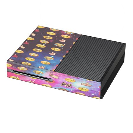 Skin Decal For Xbox One Console / Emojis In Galaxy Space Peace