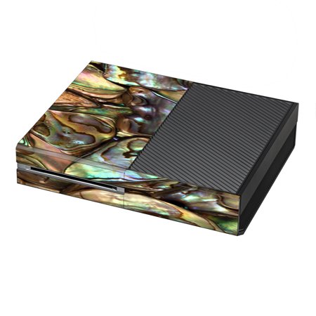 Skin Decal For Xbox One Console / Gold Abalone Shell Large