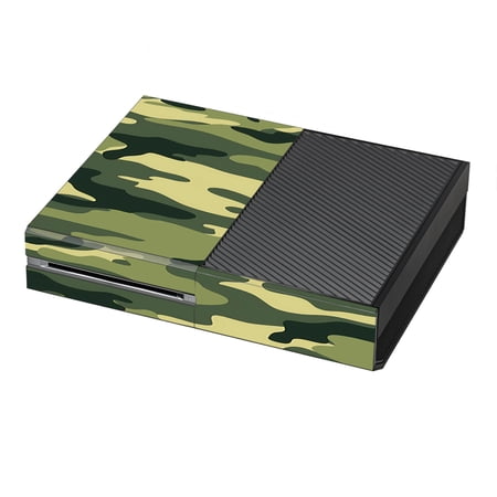 Skin Decal For Xbox One Console / Green Camo Original Camouflage