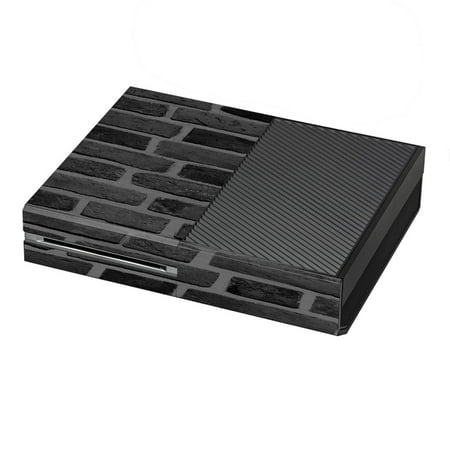 Skin Decal For Xbox One Console / Grey Stone Brick Wall Bricks Blocks