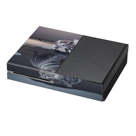 Skin Decal For Xbox One Console / Kitten Reflection Of Lion
