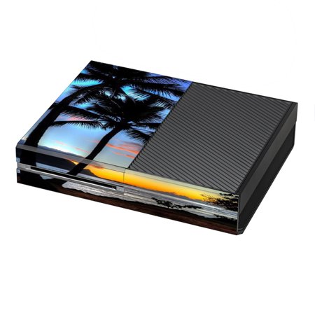 Skin Decal For Xbox One Console / Paradise Sunset Palm Trees