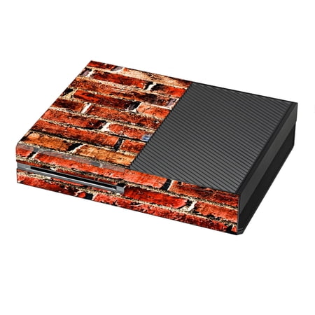 Skin Decal For Xbox One Console / Red Brick Wall Rough Brickhouse