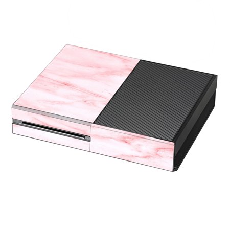 Skin Decal For Xbox One Console / Rose Pink Marble Pattern