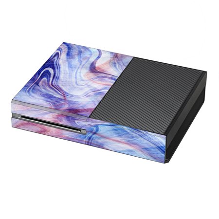 Skin Decal For Xbox One Console / Screaming Skulls Black Tan