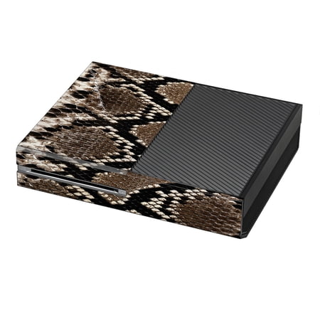 Skin Decal For Xbox One Console / Snakeskin Rattle Python Skin
