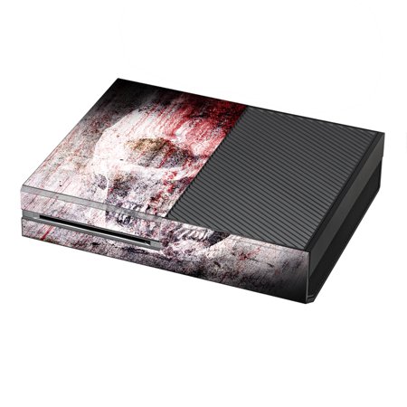 Skin Decal For Xbox One Console / Tattered Skull Blood Skull Dead