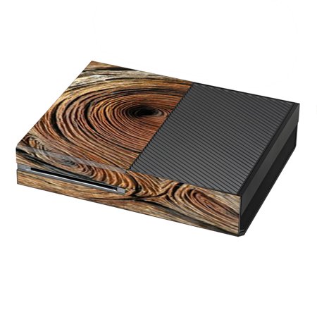 Skin Decal For Xbox One Console / Wood Knot Swirl Log Outdoors