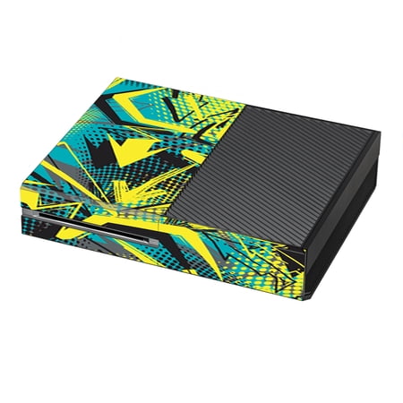 Skin Decal For Xbox One Console / Yellow Blue Pop Art Arrows
