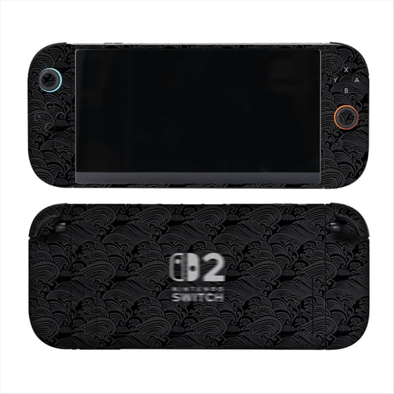 Skin Decal Set for Nintendo Switch 2 & Joy-Cons– Anti-Scratch, Bubble-Free, No Residue, Premium Adhesive Material – Full Coverage Protective Film for Console & Controllers-J
