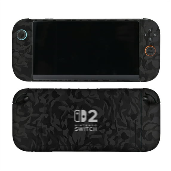 Skin Decal Set for Nintendo Switch 2 & Joy-Cons– Anti-Scratch, Bubble-Free, No Residue, Premium Adhesive Material – Full Coverage Protective Film for Console & Controllers-B