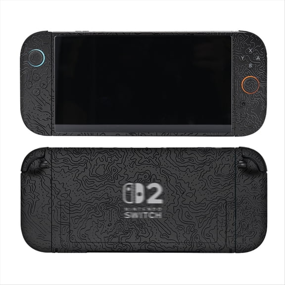 Skin Decal Set for Nintendo Switch 2 & Joy-Cons– Anti-Scratch, Bubble-Free, No Residue, Premium Adhesive Material – Full Coverage Protective Film for Console & Controllers-E