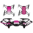 thumbnail image 1 of Skin Decal Wrap 2 Pack for DJI Ryze Tello Drone Smooth Fades White Hot Pink DRONE NOT INCLUDED, 1 of 4