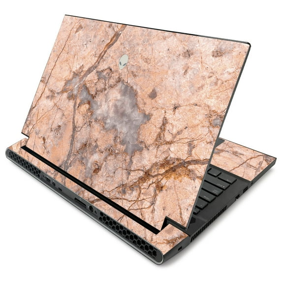Skin Decal Wrap Compatible With Alienware m17 R2 (2019) Sticker Design Blush Marble