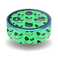 thumbnail image 1 of Skin Decal Wrap Compatible With Amazon Echo Dot (2nd Gen) Why So Serious, 1 of 4