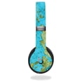 thumbnail image 1 of Skin Decal Wrap Compatible With Beats by Dr. Dre Solo 3 Wireless Teal Marble, 1 of 4