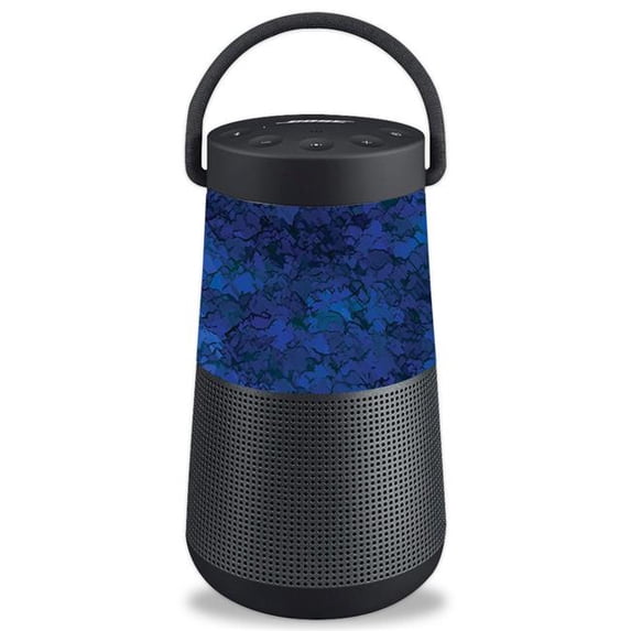 Skin Decal Wrap Compatible With Bose SoundLink Revolve+ Sticker Design Blue Ice