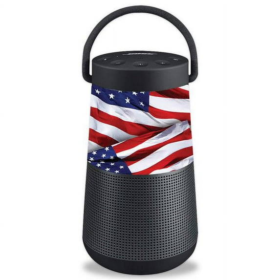 Skin Decal Wrap Compatible With Bose SoundLink Revolve+ Sticker Design Patriot