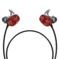 thumbnail image 1 of Skin Decal Wrap Compatible With Bose Soundsport Wireless Sticker Design Crimson Marble, 1 of 4