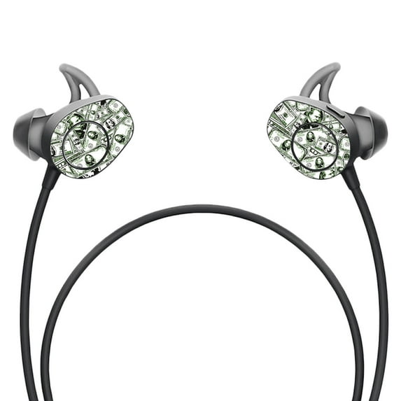 Skin Decal Wrap Compatible With Bose Soundsport Wireless Sticker Design Phat Cash