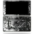 thumbnail image 1 of Skin Decal Wrap Compatible With DJI CrystalSky Monitor 5.5" Sticker Design Black Flourish, 1 of 4