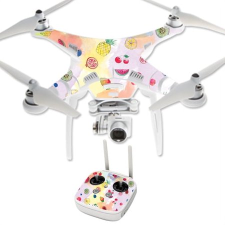 Skin Decal Wrap Compatible With DJI Phantom 3 Professional Drone Fruit Water