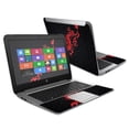 thumbnail image 1 of Skin Decal Wrap Compatible With HP Stream 14" (2015) Laptop cover Sticker Design Red Dragon, 1 of 2