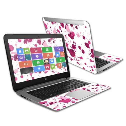 Skin Decal Wrap Compatible With HP Stream 14" (2015)Pink Drops