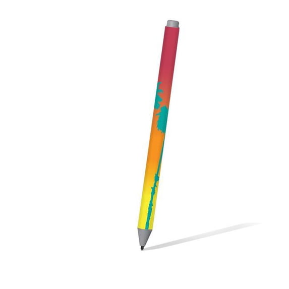 Skin Decal Wrap Compatible With Microsoft Surface Pen Sticker Design Sherbet Palms