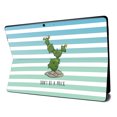 thumbnail image 1 of Skin Decal Wrap Compatible With Microsoft Surface Pro X Sticker Design Happy Cactus, 1 of 3