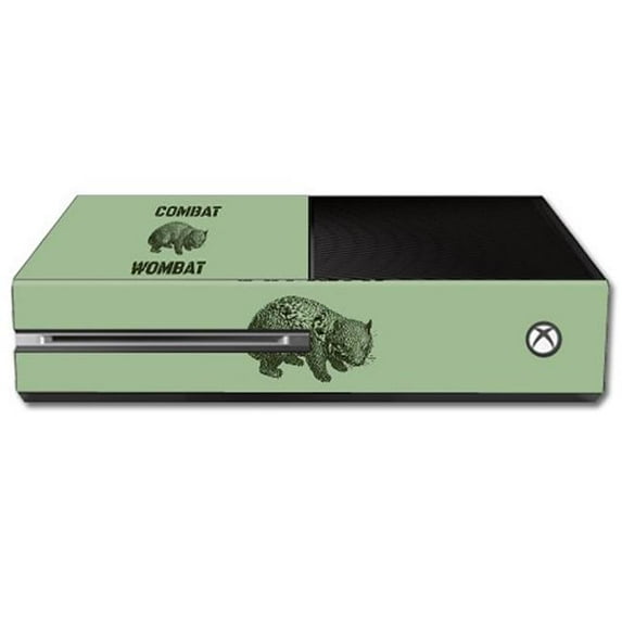 Skin Decal Wrap Compatible With Microsoft Xbox One Console Combat Wombat