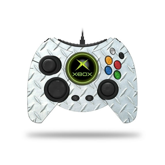 Skin Decal Wrap Compatible With Microsoft Xbox One Hyperkin DUKE Controller Sticker Design Diamond Plate