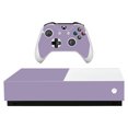 thumbnail image 1 of Skin Decal Wrap Compatible With Microsoft Xbox One S All-Digital Edition Sticker Design Solid Lavender, 1 of 3